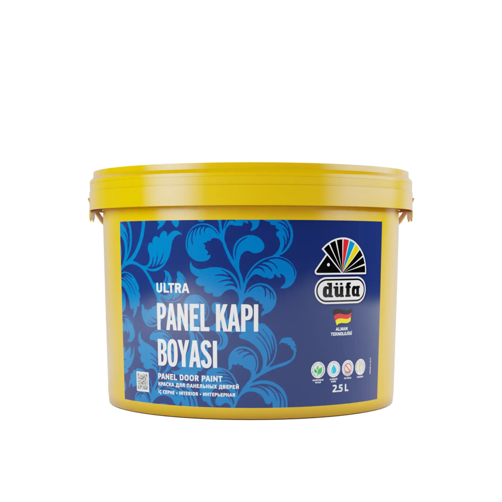 Düfa İç Cephe Panel Kapı Boyası Beyaz 2.5 l - 1