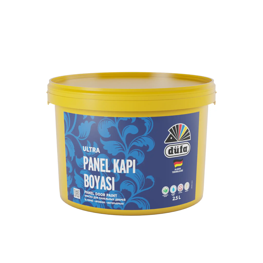 Düfa İç Cephe Panel Kapı Boyası Beyaz 2.5 l - 2