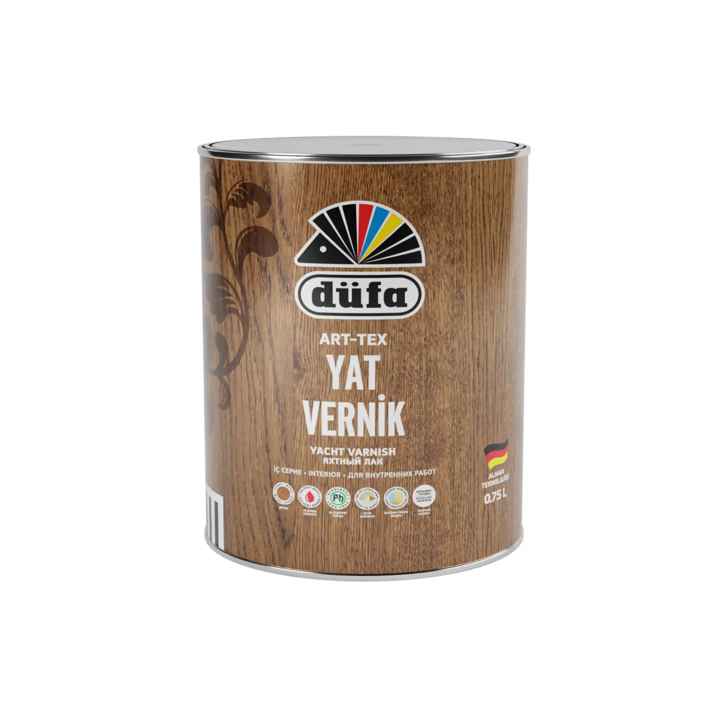 Düfa Yat Verniği Parlak 0.75 l - 4