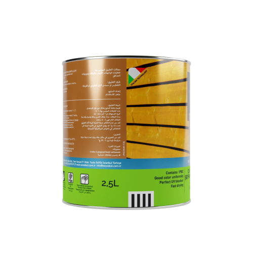 Woodsol Latygrund Dış Mekan Yarı Şeffaf Renkli Ahşap Astar 1550 Verde 2.5 l - 2