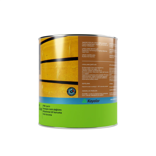 Woodsol Latygrund Dış Mekan Yarı Şeffaf Renkli Ahşap Astar 1550 Verde 2.5 l - 3